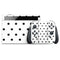 White and Black Polka Dots Nintendo Switch OLED (2021) Skin